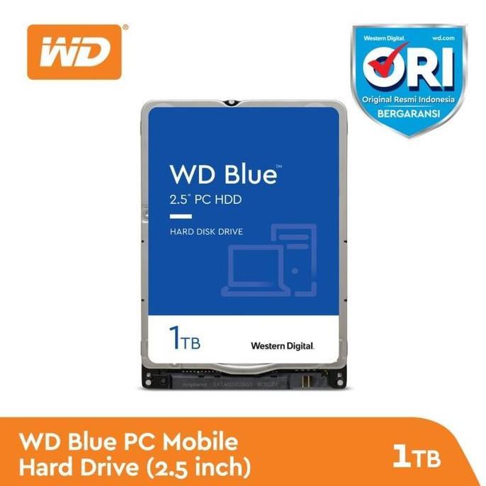 WD 1TB SATA Scorpio Blue for Laptop