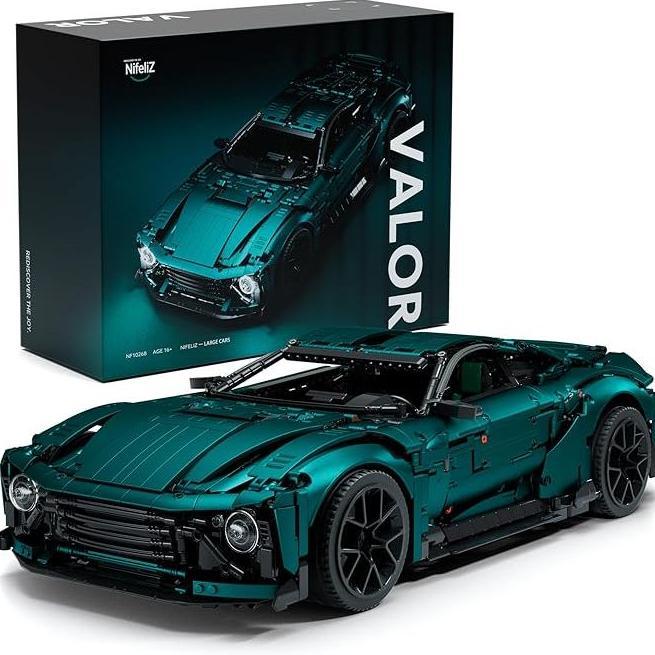 Nifeliz Valor Sports Car Building Set