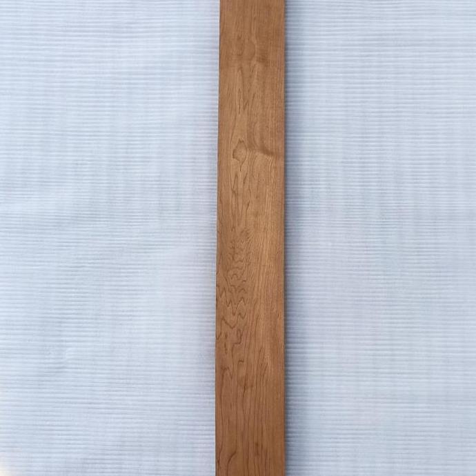 Kayu Bahan Neck Gitar Roasted Maple Bass Guitar Part