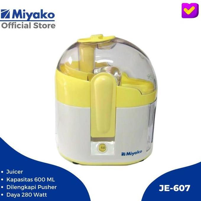 Juicer Miyako JE 607 600ml Miyako Juicer Buah Extractor Miyako JE607
