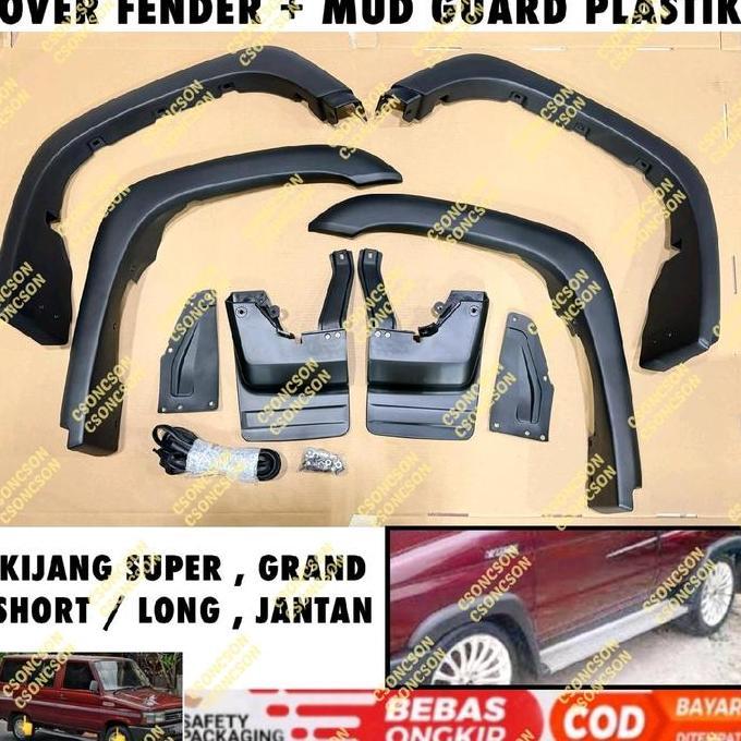Sale Over Fender Grand Kijang Super Jantan Extra Long Short Plastik Baut