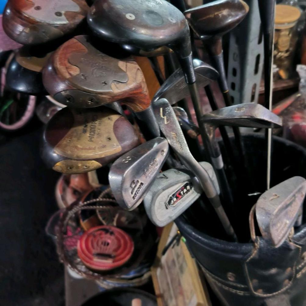 stik golf graphite kepala kayu all merek//graphite karbon bahan joran pancing panjang 80 cm