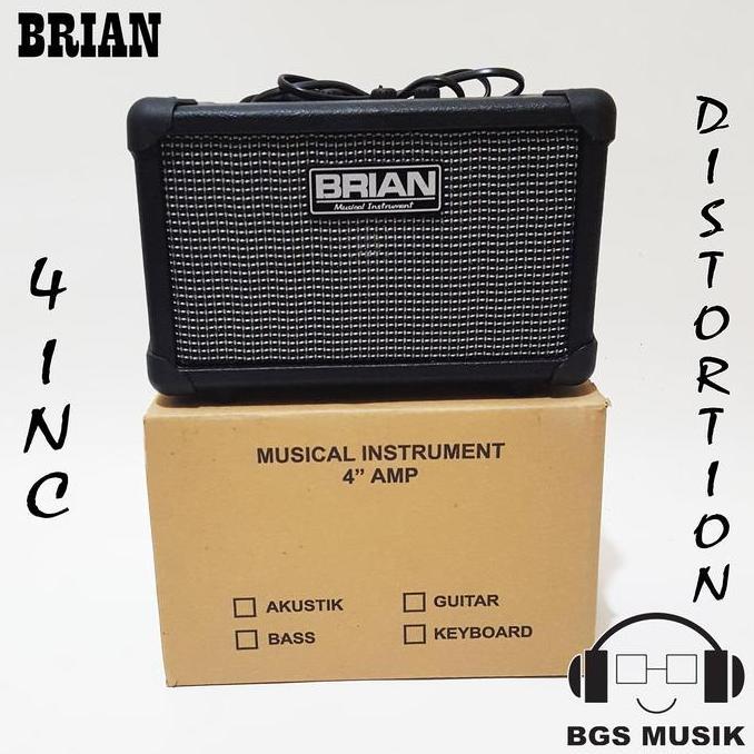 Ampli Gitar 4Inc Original - Ampli Gitar Elektrik Dan Akustik - Ampli Gitar 4Inc Distorsi
