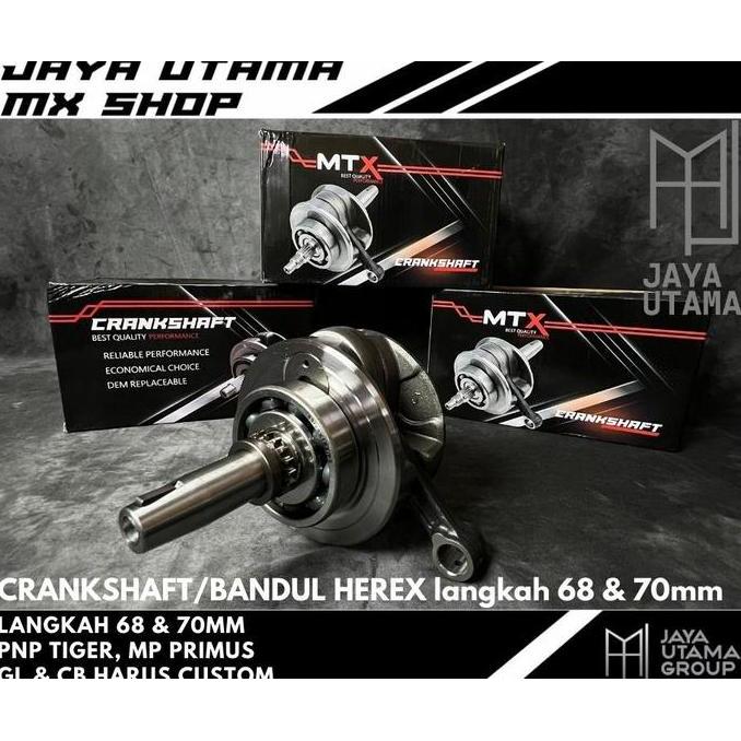 AS KRUK/BANDUL HEREX LANGKAH  68MM & 70MM, SETANG CB 250 ORIGINAL DAN TERPERCAYA