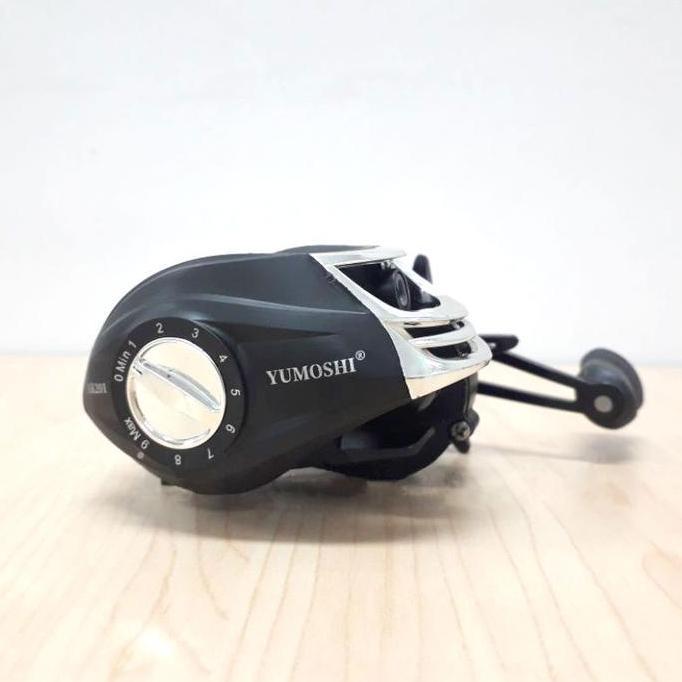 Reel BC Baitcasting Yumoshi Handle Kiri 19 BB 10 Level Magnetic Brake Terlaris