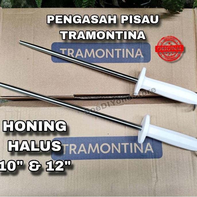 Asahan Pisau Tramontina Honing Halus 25cm & 30cm Sharpening  Knife Original CO
