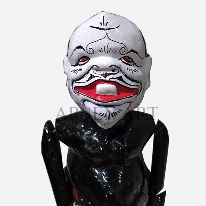 Mainan dan Pajangan Semar Cepot Dawala dan Gareng Wayang Golek Kayu Jawa Barat Dijual Satuan Tinggal