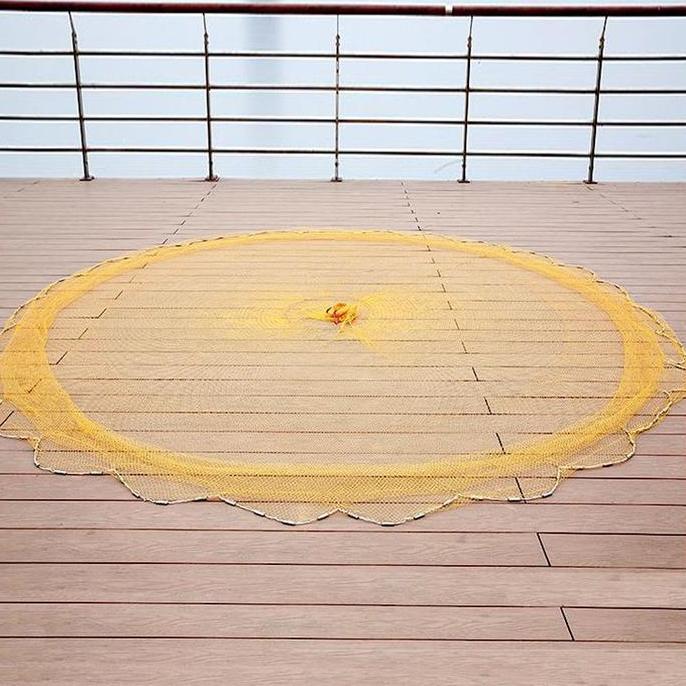 Fishing Net Jala Ikan Jaring Lempar Tanpa Ring Nelayan - JARING BAGUS Terlaris