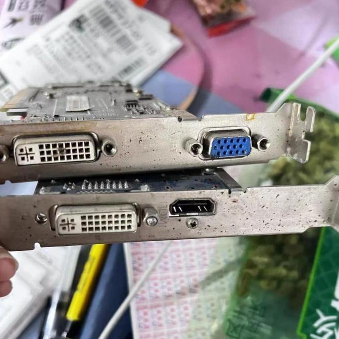 Random VGA GPU Second Low-End Bekas VGA HDMI PCIe Graphics Card Terlaris