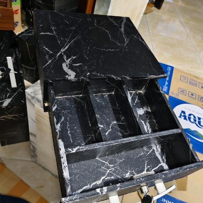 New- PROMO LACI UANG KASIR LACI SEKAT 5/4   MURAH LACI WARUNG Penyimpanan