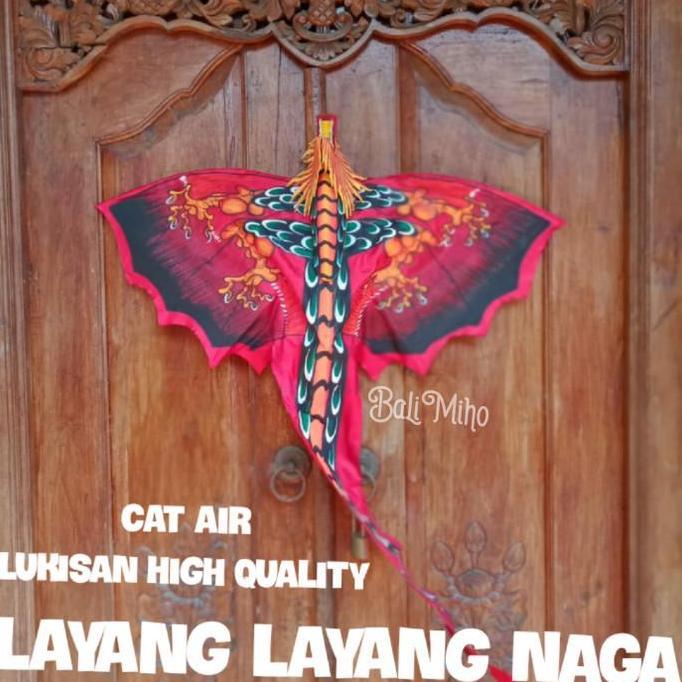 New- layang layang naga kain 3 dimensi/layangan kain naga/layangan bali