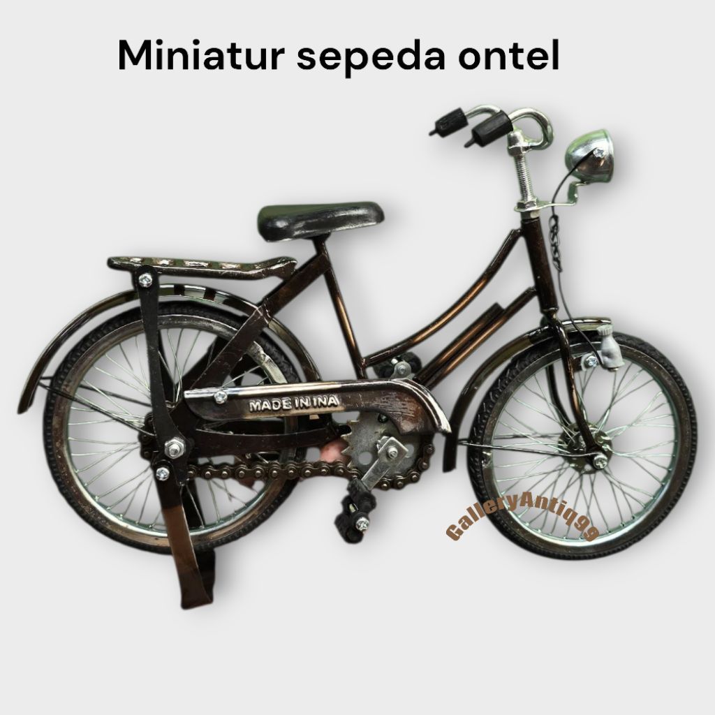Souvenir Miniatur Sepeda ontel antik klasik