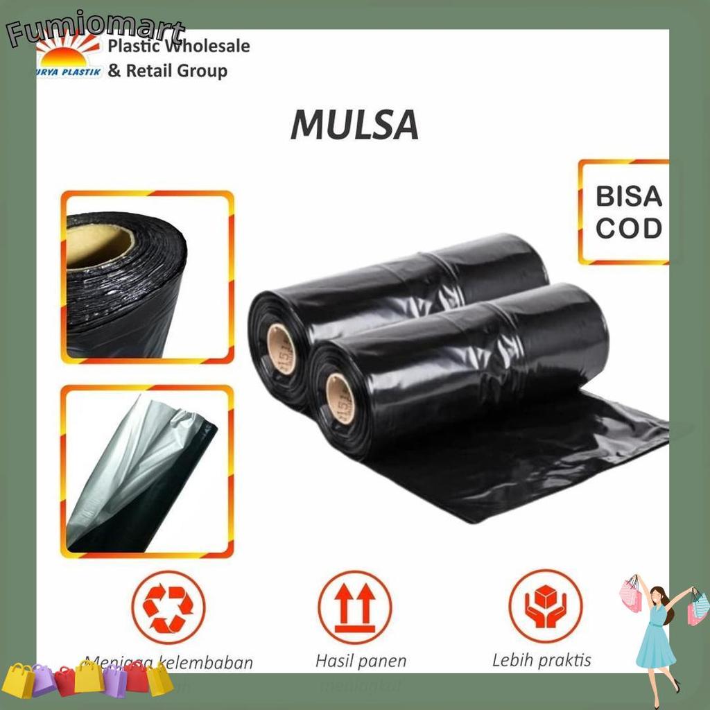 Top Seller Mulsa Hitam Perak  Lebar 80 Cm / 100 Cm / 120 Cm Kemasan 1Kg
