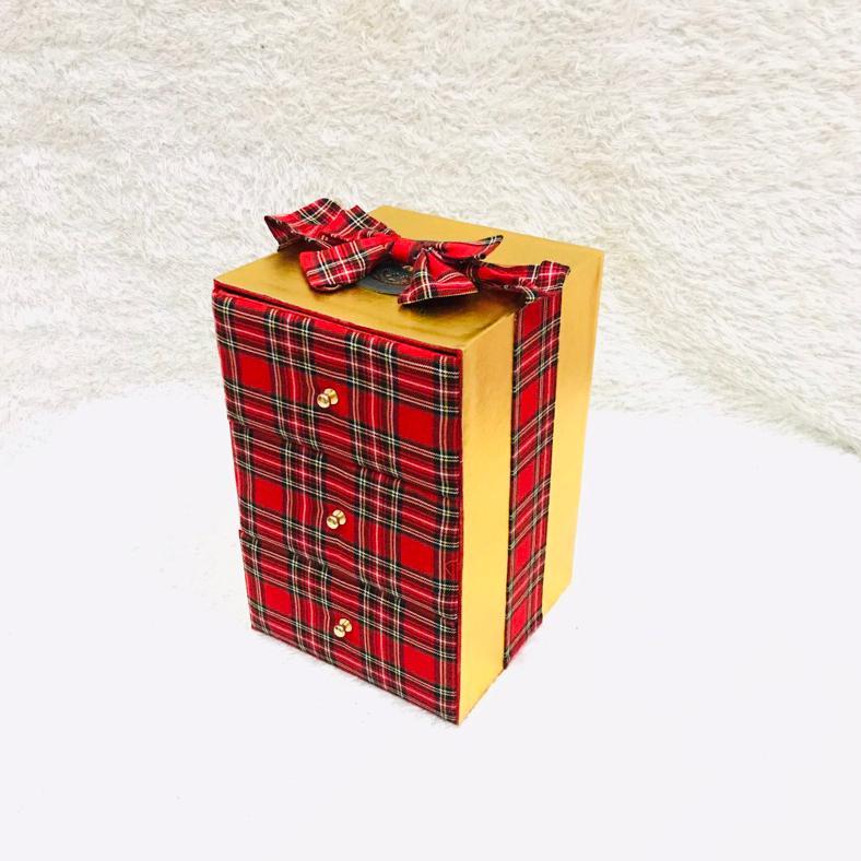Laci tenteng tartan 3 / box natal / hampers natal
