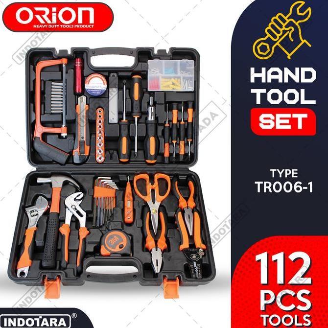 Hand Toolset / Tool Kit Set / Toolkit Toolbox Orion - TR006-1
