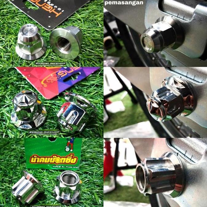 Probolt Stainless Mur As Roda Depan Atau Belakang Ninja R Ss Rr Mur 19