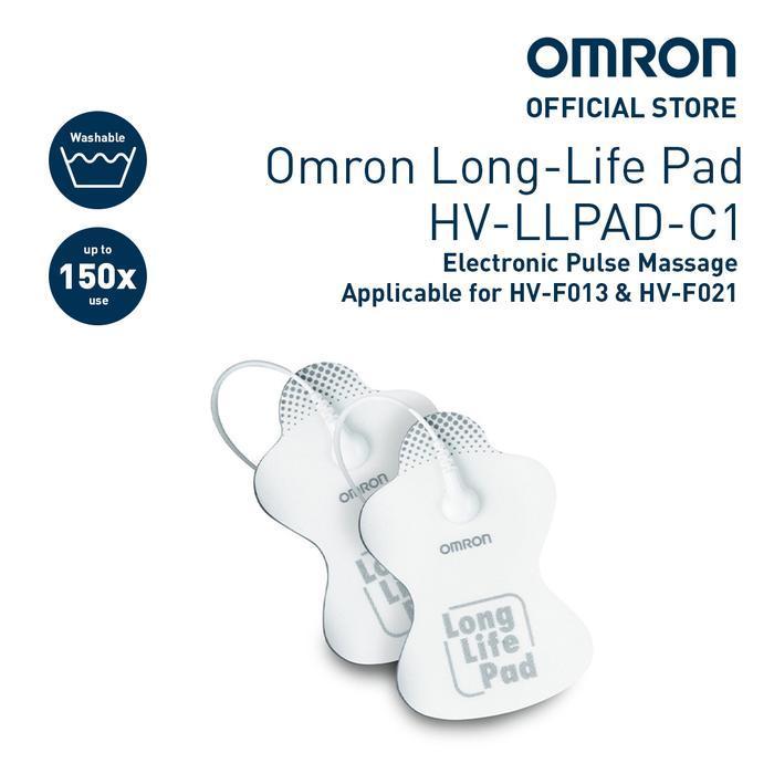 Omron Longlife Pad - 1 Pair Hv-F128/Hv-F127/Hv-F021 Original Dan Terpercaya