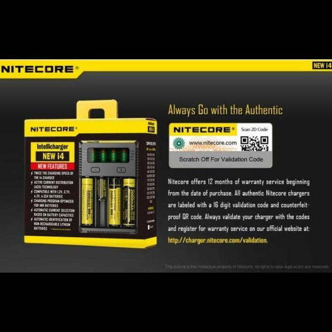 Charger Nitecore New I4