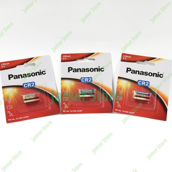 Baterai Lithium Panasonic Cr2 3V / Panasonic Photo Lithium Cr-2