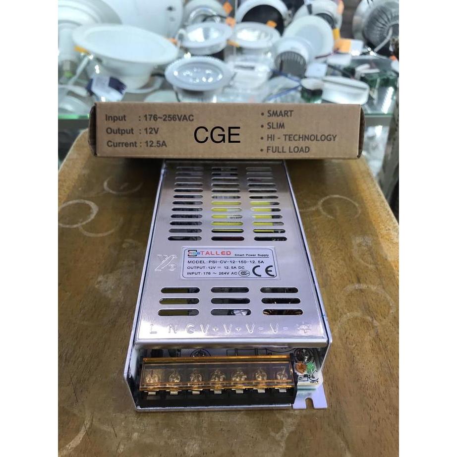 Promo Power supply 12v 12.5a / power supply talled 12v 12.5ampere Diskon