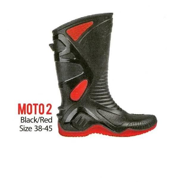 !!!!!!] Safety Boot AP MOTO2 Hitam / ap boot moto 2 panjang