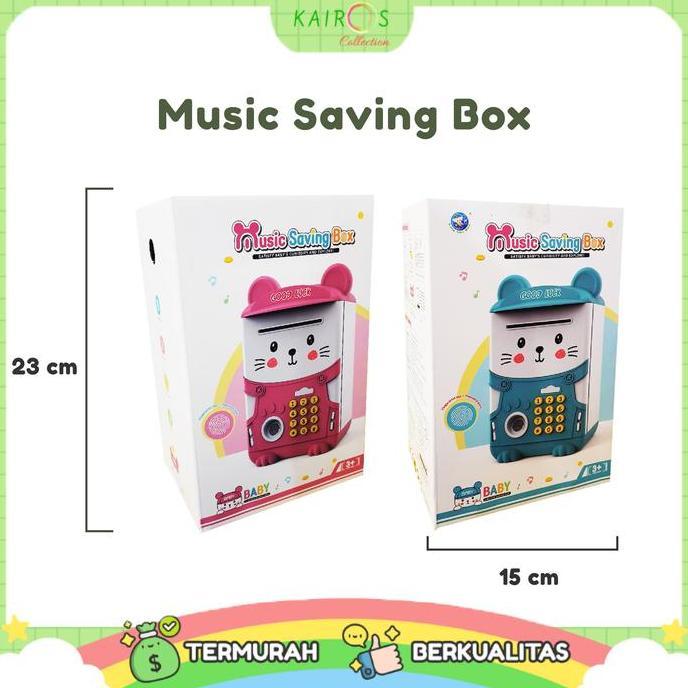 Music Saving Box Kotak Musik Celengan Otomatis ZER