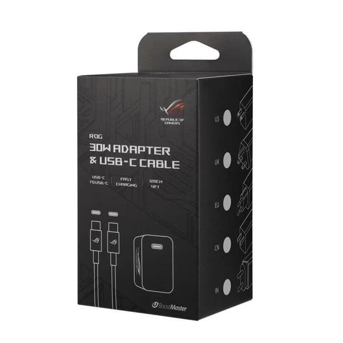 TERBARU Adapter Charger Asus ROG 30W Adapter Usb - C - Original