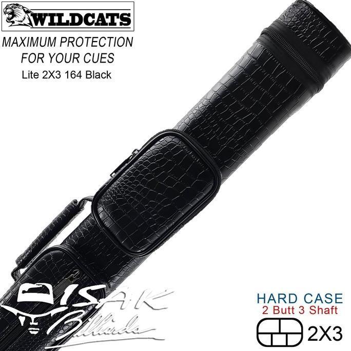Toronto Wildcats 2X3 Case 164 - Tas Stick Cue Billiard Biliar 2B3S Ori