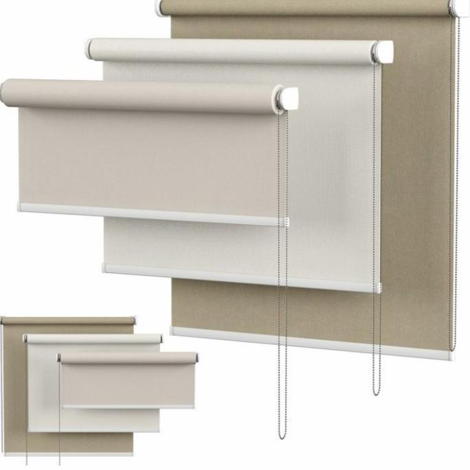 trai gulung, vertical blind lipat, tirai gulung kain.