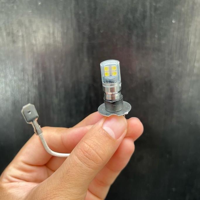 Revasin9 - Bohlam Lampu Foglamp LED Socket H3 12-24V Putih Terang