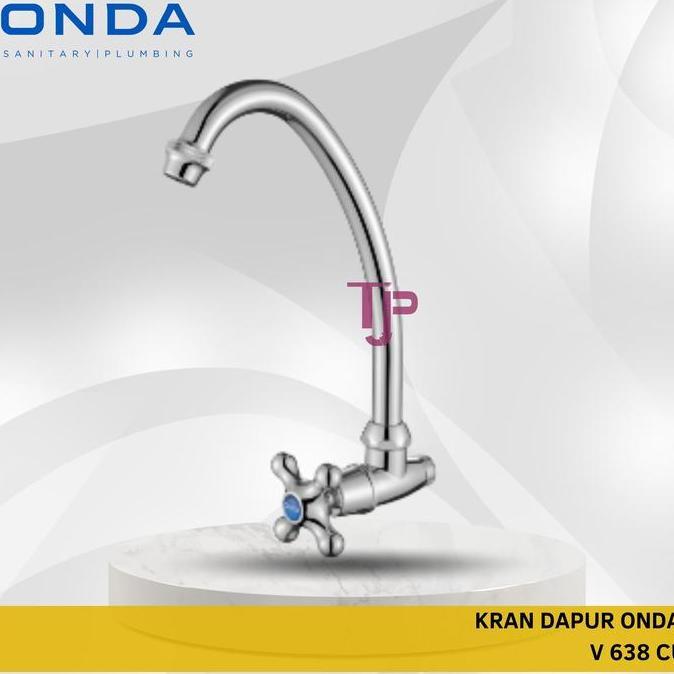 KRAN DAPUR ANGSA / KRAN CUCI PIRING ONDA V 638 CU 1/2" CHROME