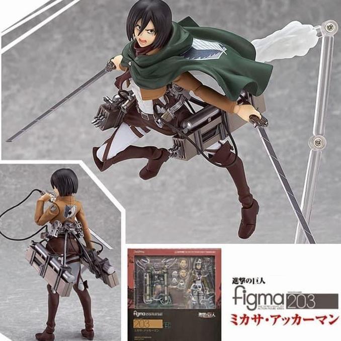 Figma Mikasa Attack On Titan Action Figure