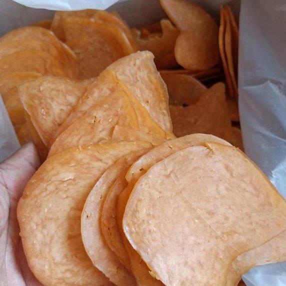 Kerupuk Udang Jumbo Sidoarjo Type G/ Kerupuk Udang Mentah 1Kg