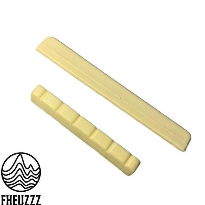 Paket Nut Dan Saddle Sadle Sadel Gitar Klasik Classic Nilon Nylon