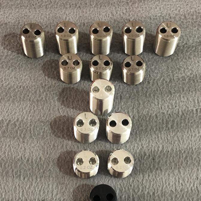 Weight Bolt Baut Pemberat Billiard Cue Predator