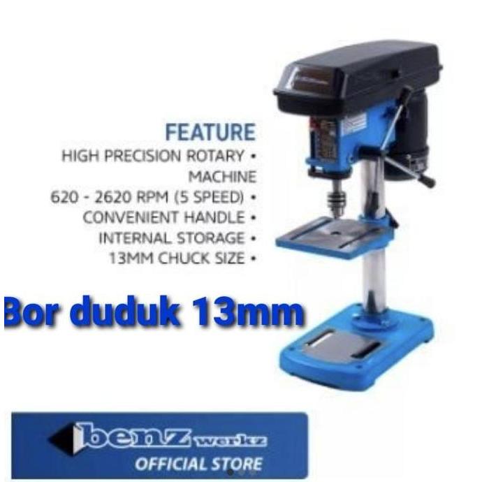 Grosir Mollar Mesin Bor Duduk 13 Mm Bench Drill Skls Oscar - 75A9