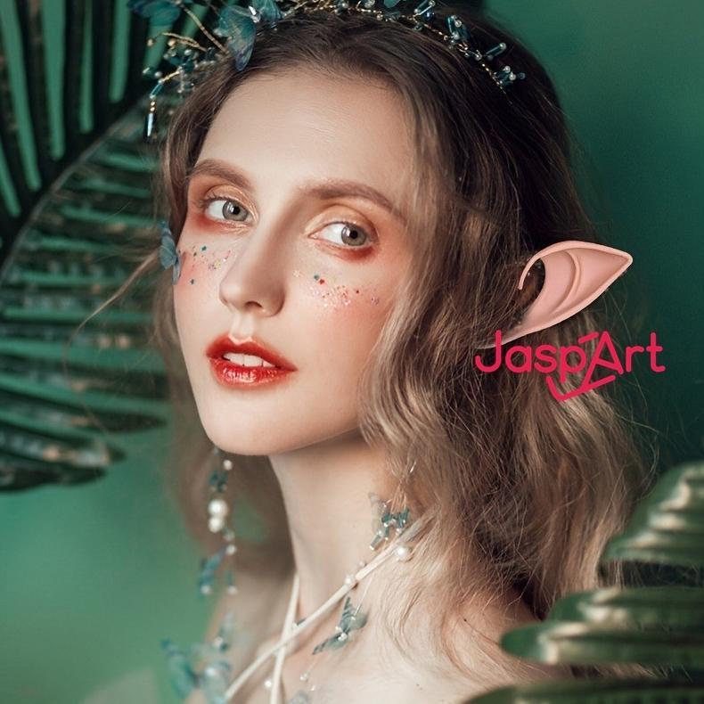 Telinga Palsu Elf Ear Telinga Peri Cosplay Mainan Halloween Knitterr Bahan silikon elastis Cosplay -