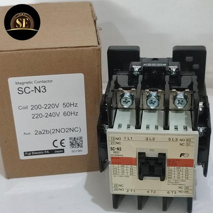 Magnetic Contactor Fuji SC-N3 Kontaktor fuji SCN3 SCN-3