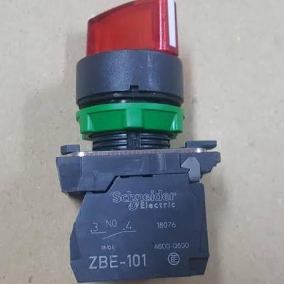 Schneider Selector Switch Lamp LED 2Posisi 24V AC/DC XB5AK123B5