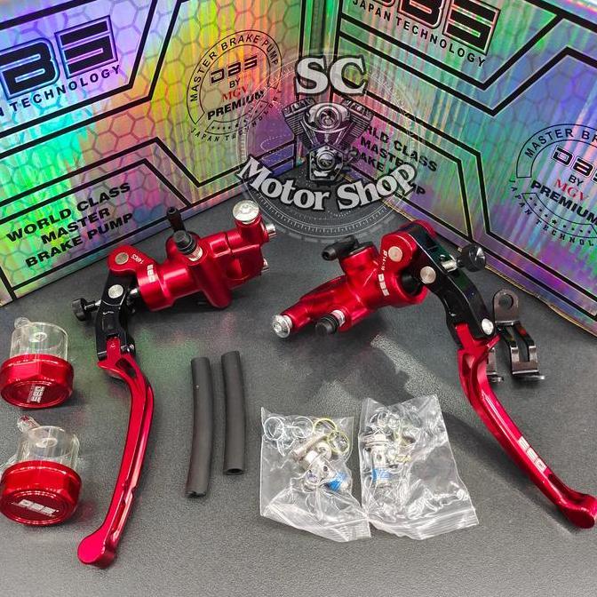 MASTER REM DBS KANAN KIRI MODEL-105 14MM PCX - NMAX - XMAX - ADV ORIGINAL DAN TERPERCAYA