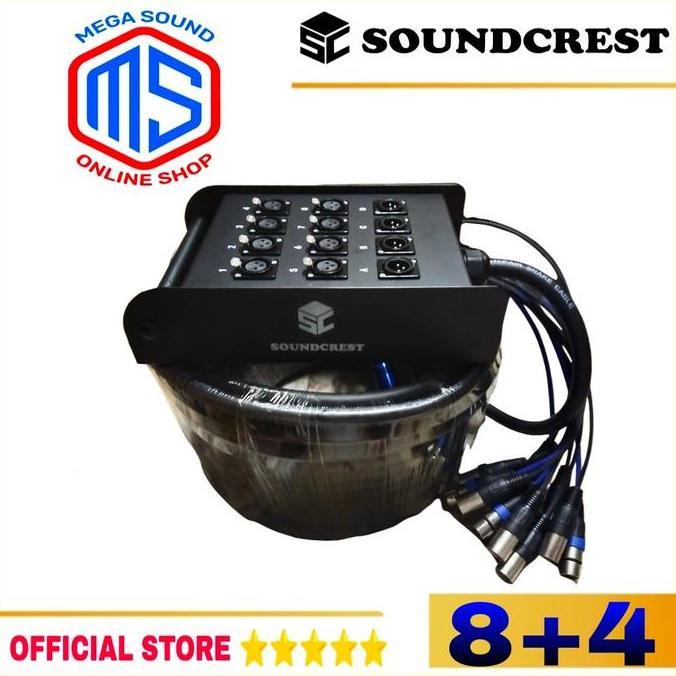Kabel Snake 8ch input 4output Soundcrest