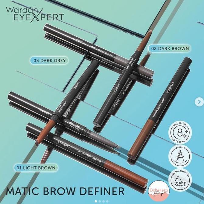 cibulukumba111 - wardah eyexpert matic brow definer - pensil alis waterproof