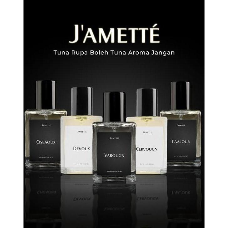 New- Jamette Perfume Ciseaoux EDP 30ml - Parfum Pria Segar Tahan Lama