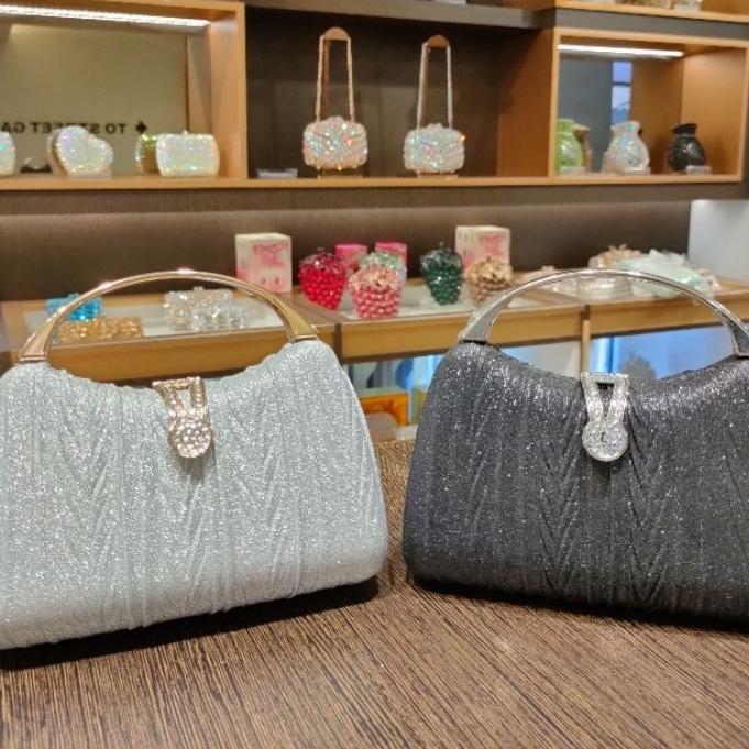 Tas Pesta Kondangan Wanita 2539 Clutch Glitter