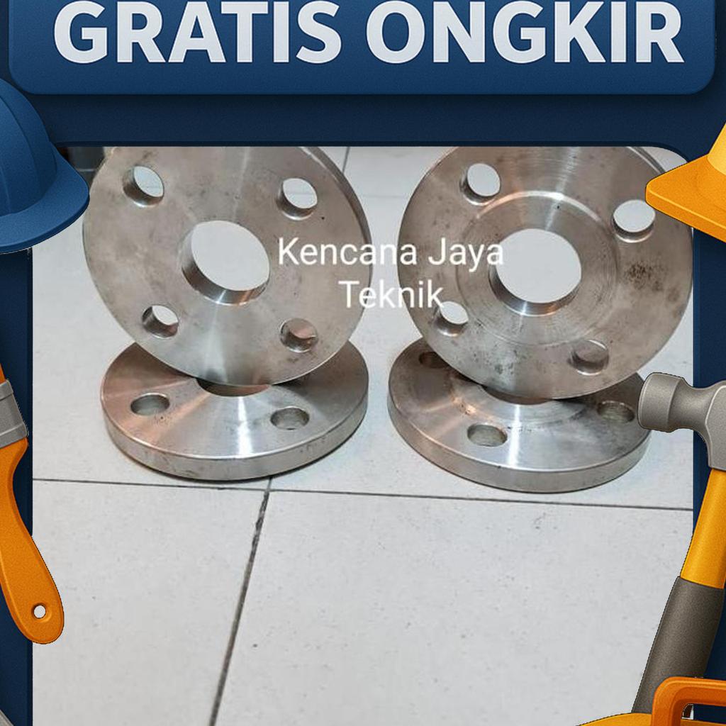 Flange Stainless 304 Pn16 1" Inch Dn25 / Flange Din Stainless Pn 16