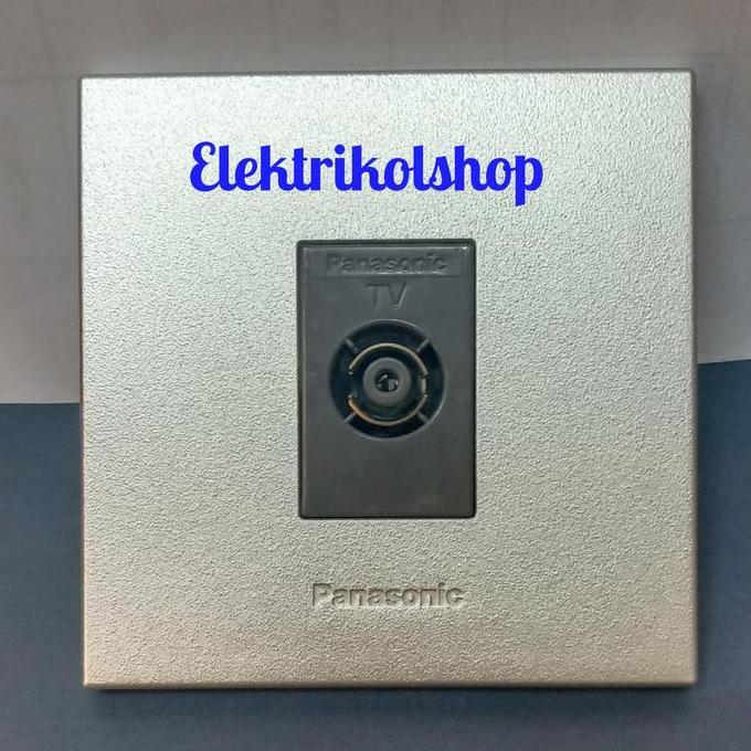 outlet tv panasonic silver