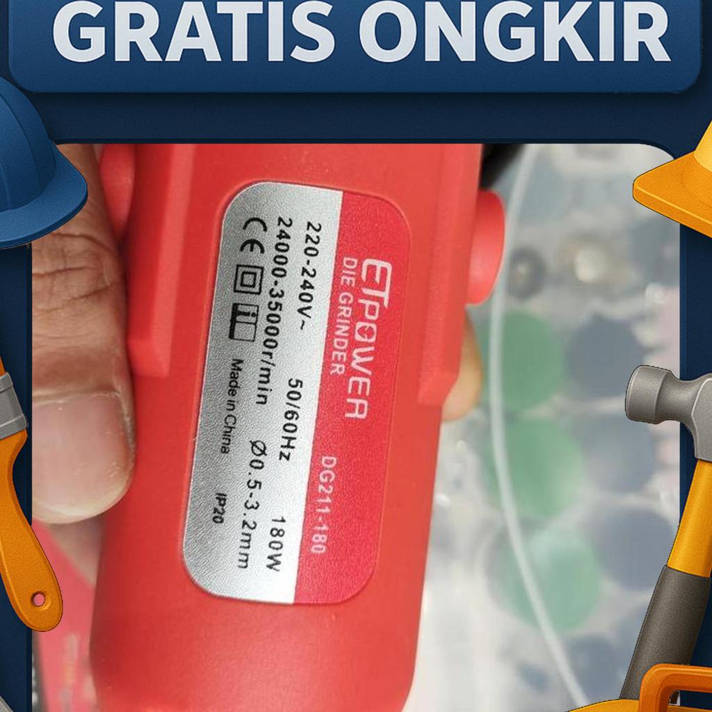 Mesin Tuner Cuner Porting Mini Grinder Et Power Full Set