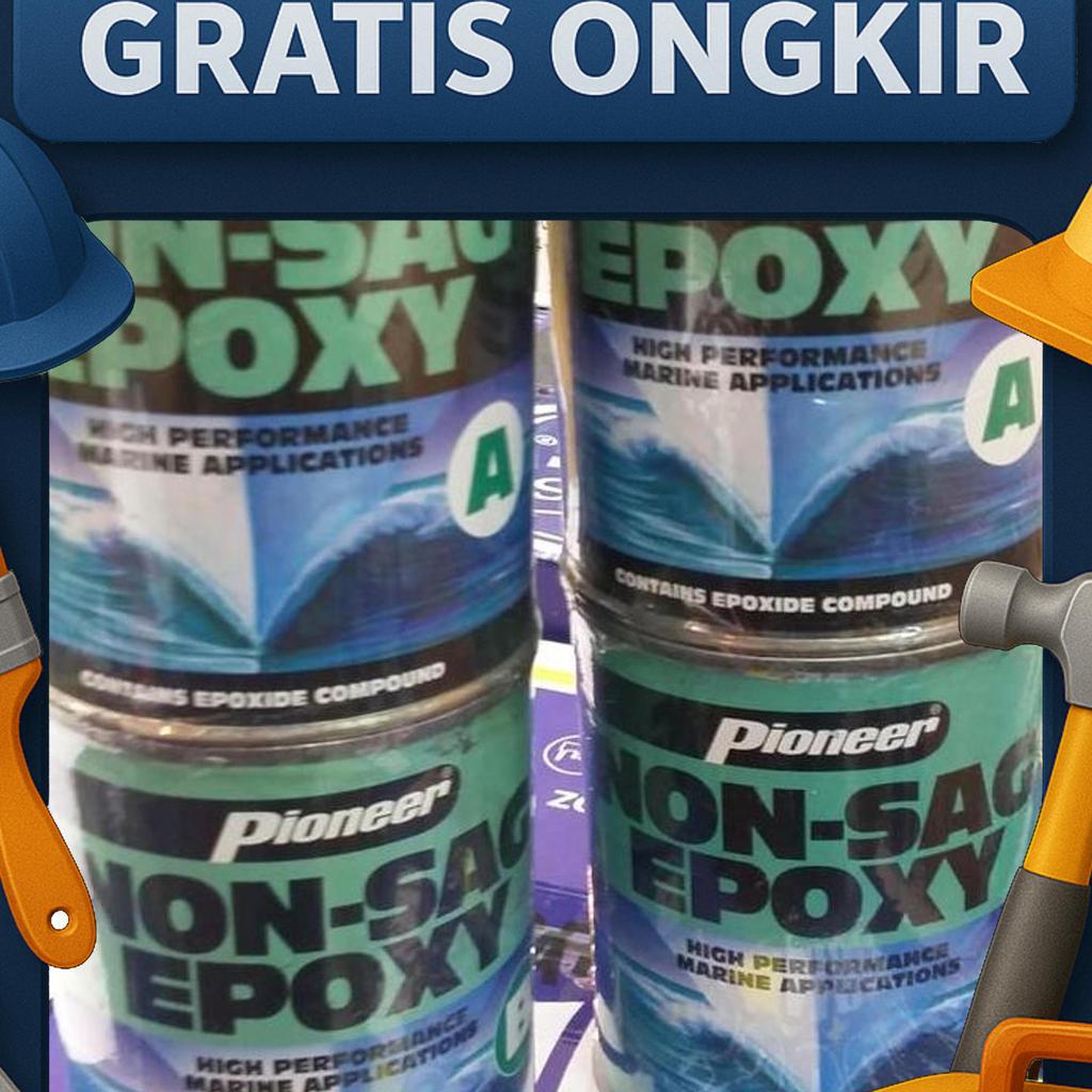 Pioneer Non Sag Epoxy Lem Lem Kering Dalam Air Epoxy Pioneer Non Sag