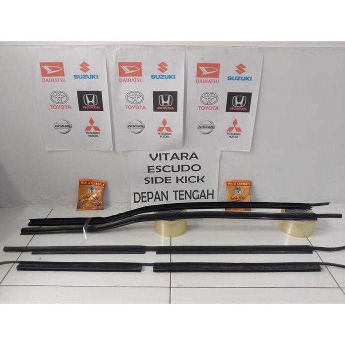 New- PELIPIT PINTU KACA MOBIL VITARA ,ESCUDO ,SIDEKICK,JLXSIDEKICK BIASAKAN