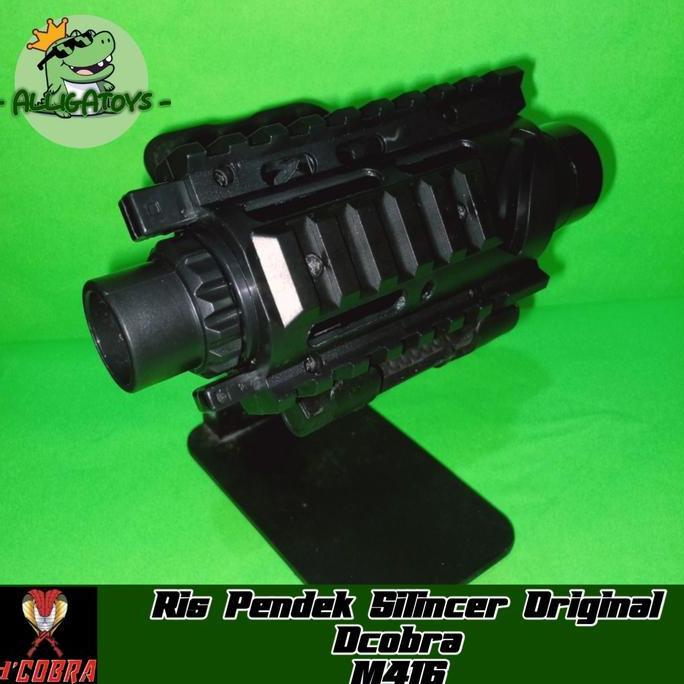 mainan silincer dcobra m416 silincer m416 part mainan dcobra m416